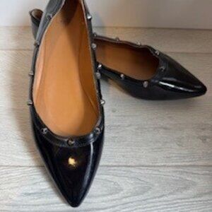 14TH & UNION SLIP ON TOE STUDDED FLATS